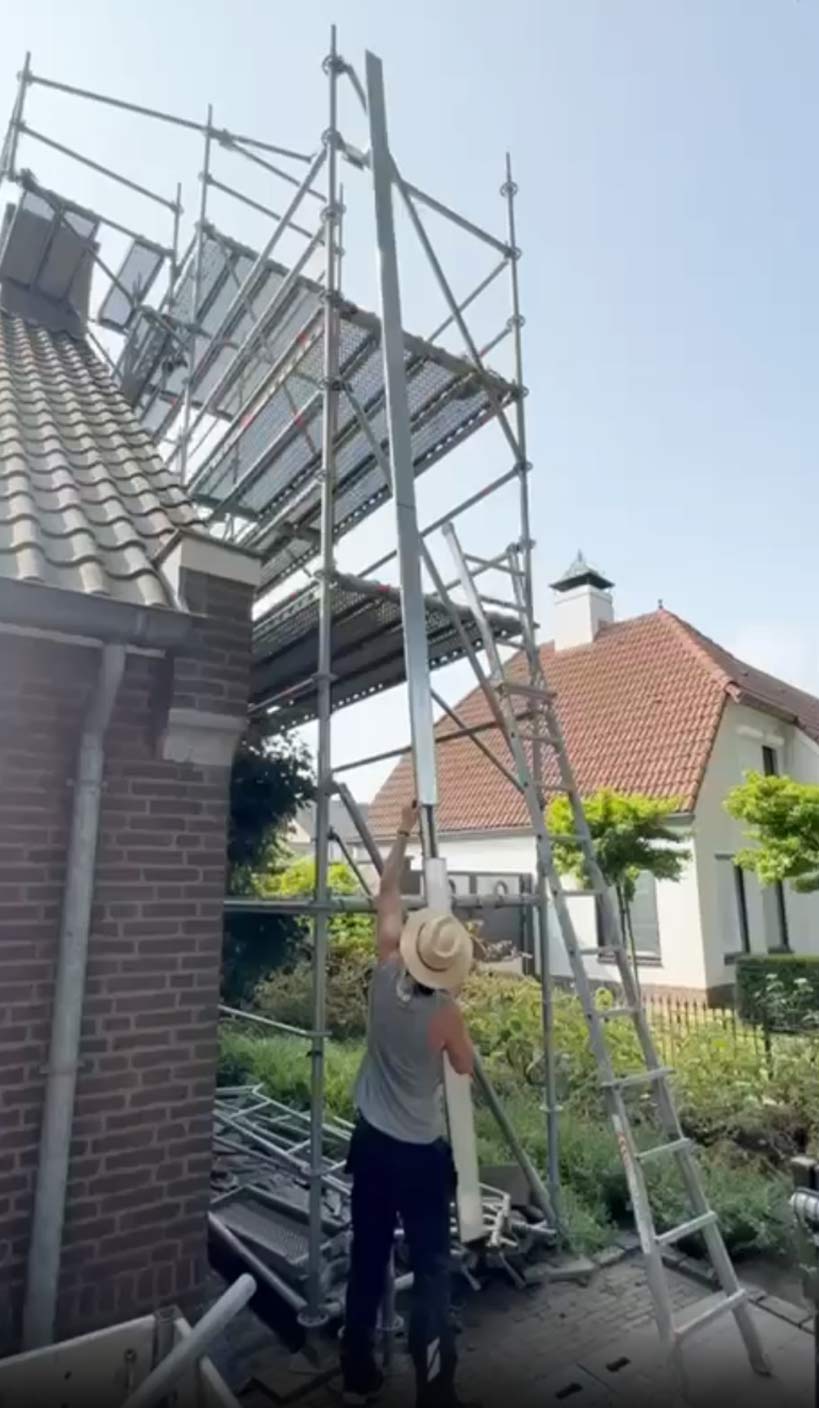 Dé modulaire lift voor rol- én gevelsteigers