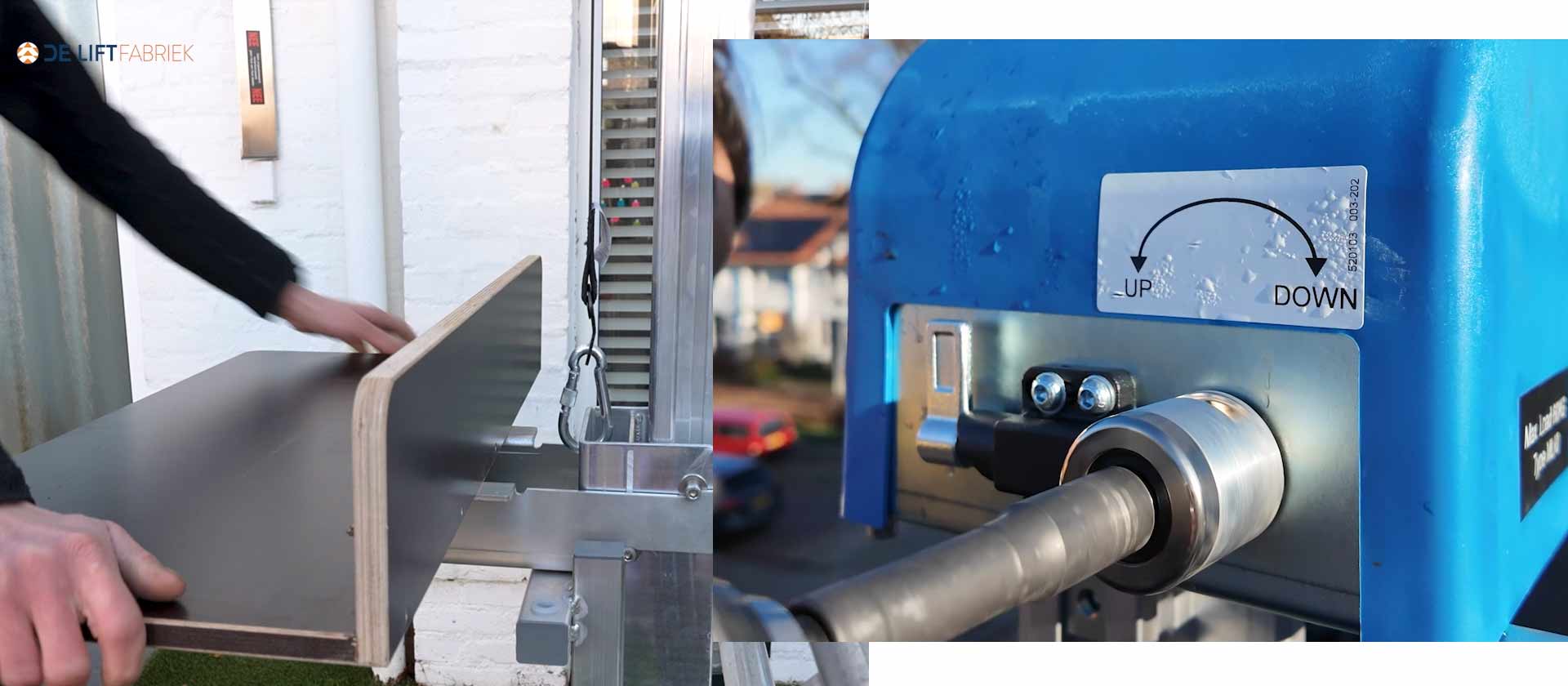 Getting goods up made safe and easy