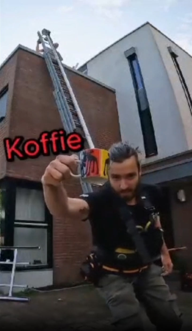 Fits on mobile and fixed scaffolding ... and even on ladders with our ladder-set
